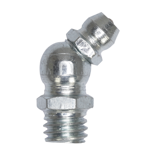 Sealey Grease Nipple With Imperial Thread 45° 1/4" UNF - Pack of 25 Pieces GNI10