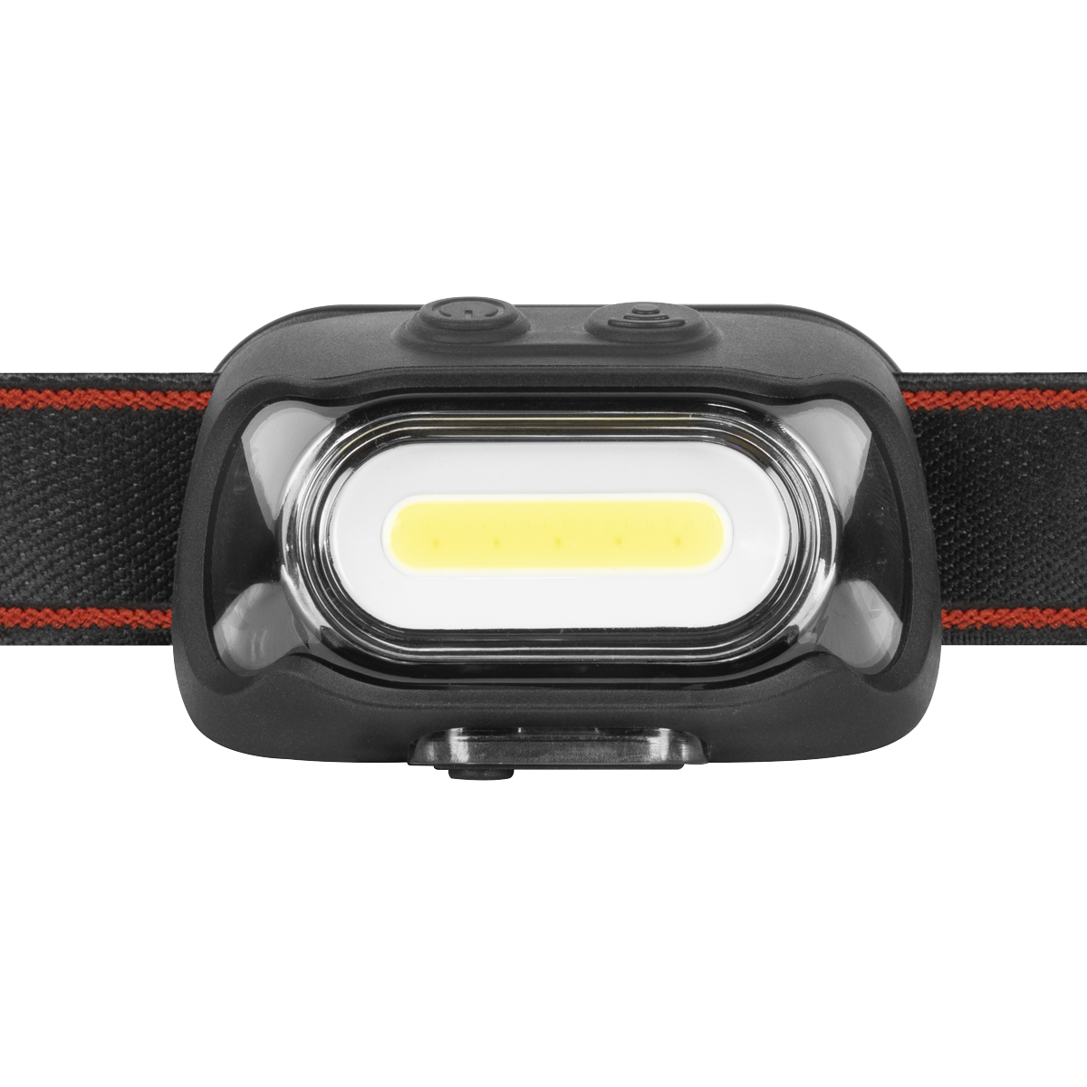 Sealey Rechargeable Head Torch With Auto-Sensor 8W COB LED Water Resistant