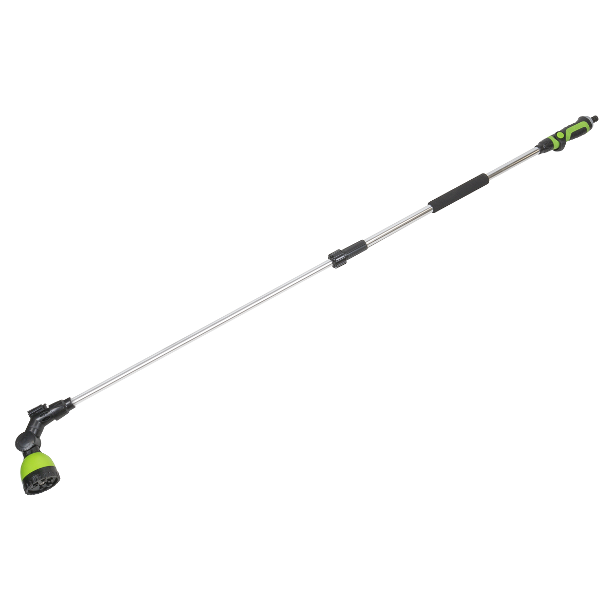 Sealey Telescopic Lance 6-Pattern Spray Head 140cm Rubber Handle Durable JS9286