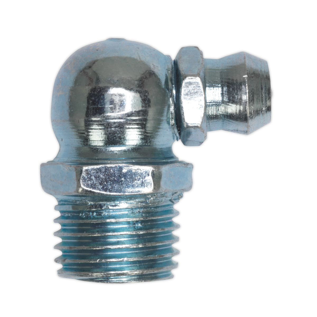 Sealey Grease Nipple With Metric Thread 90° 10 x 1mm - Pack of 25 Pieces GNM14