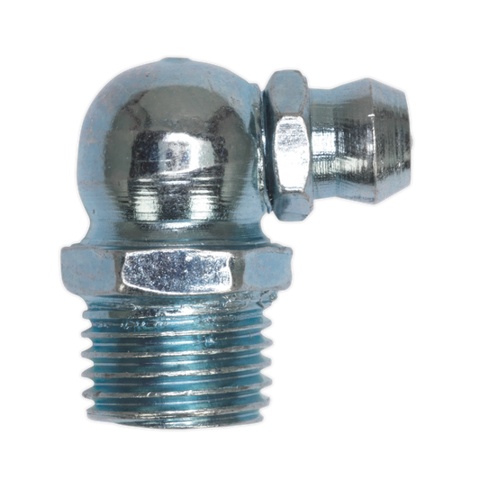 Sealey Grease Nipple With Metric Thread 90° 10 x 1mm - Pack of 25 Pieces GNM14