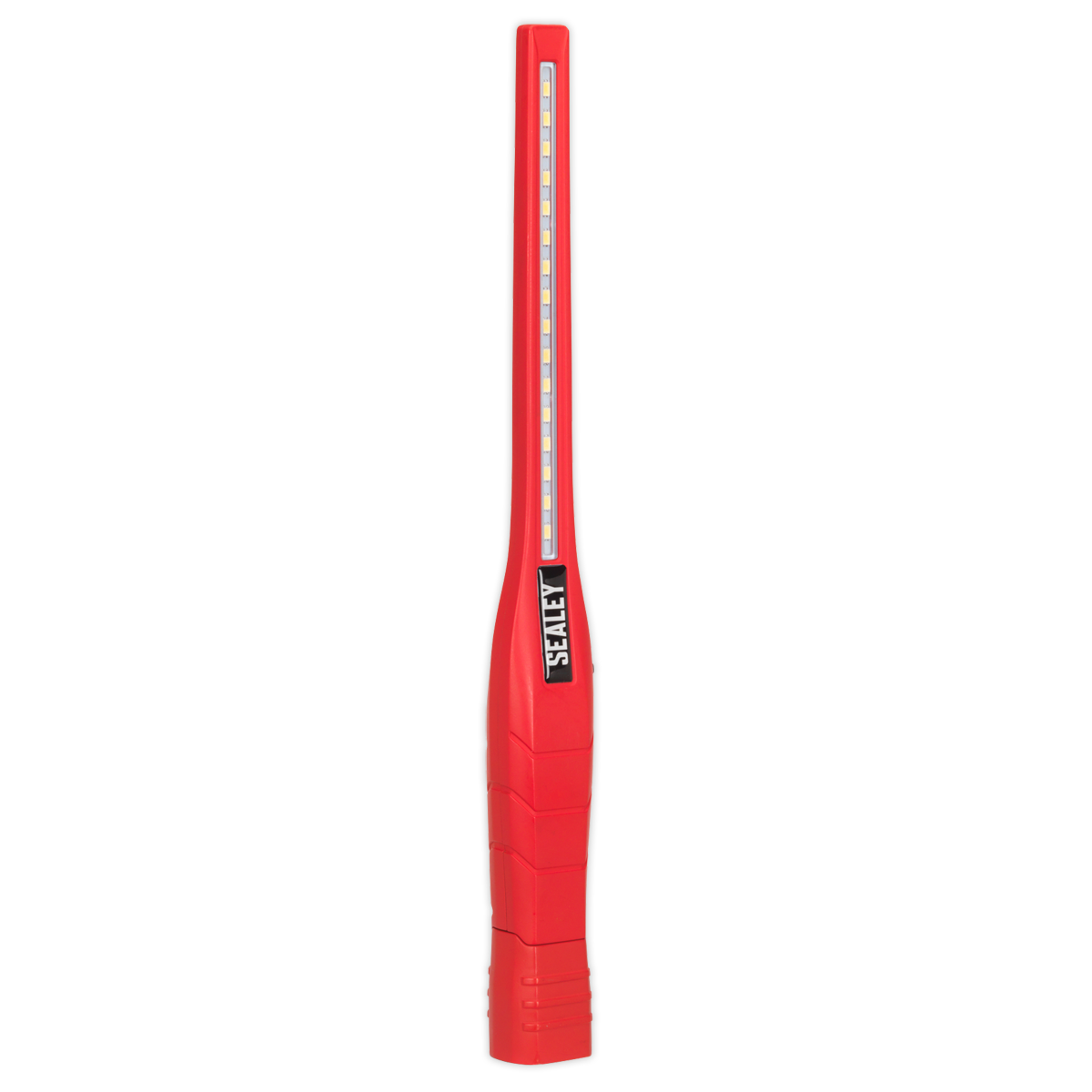 Sealey Rechargeable Slim Inspection Lamp 360 Degree 8W 1W SMD LED Red LED3604R