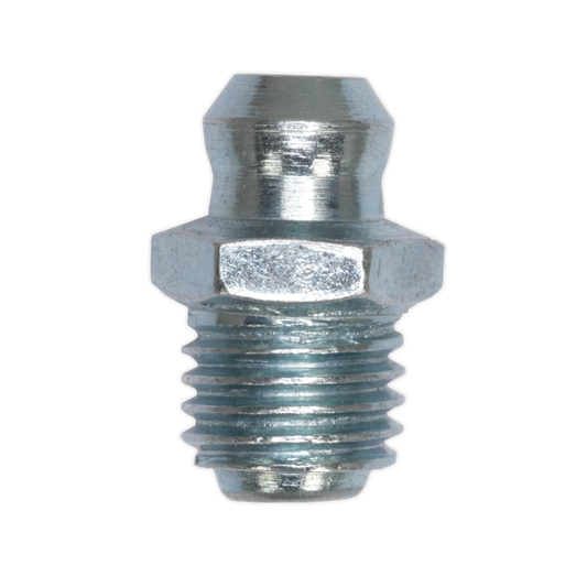 Sealey Grease Nipple With Metric Thread Straight 8 x 1mm - Pack of 25 Pcs GNM20