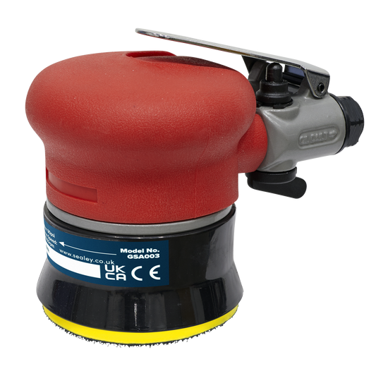 Sealey Air Palm Orbital Sander With Variable Speed Control Ø75mm GSA003