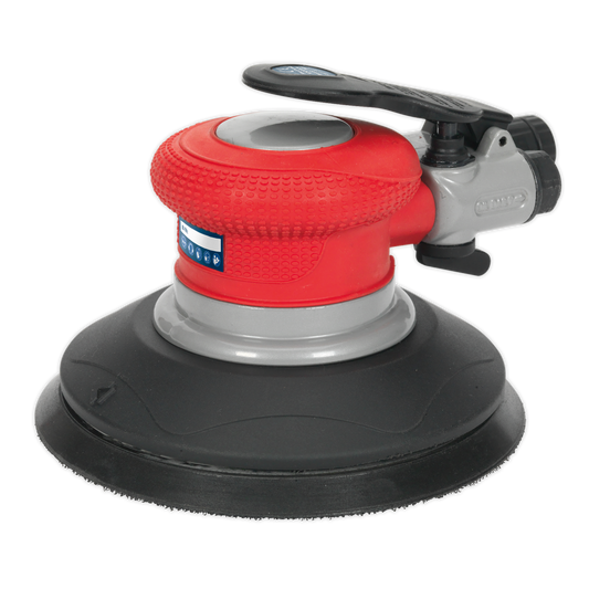 Sealey Air Palm Random Orbital Sander With 360° Exhaust Muffler 150mm GSA04