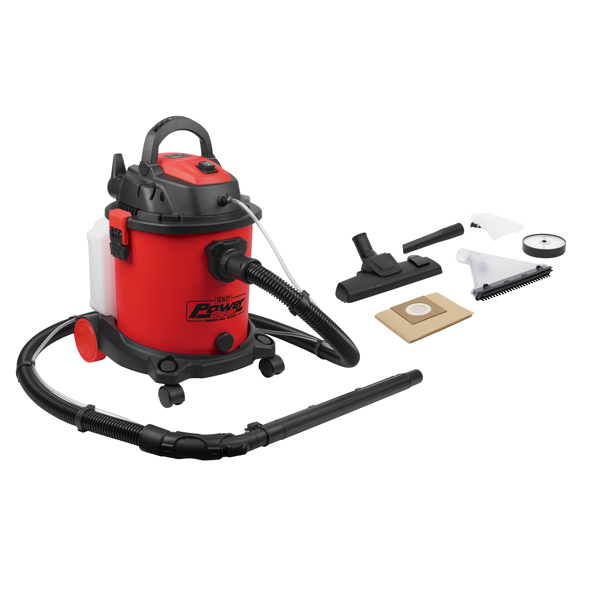 Sealey Valeting Machine Wet & Dry With Accessories 20 Litres 1250W/230V PC310