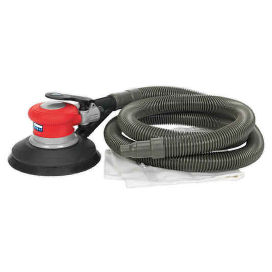 Sealey Air Palm Random Orbital Sander 150mm Variable Speed Control Lever GSA06