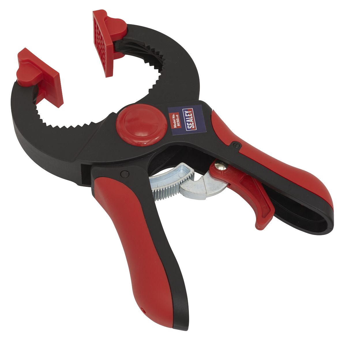 Sealey 45mm Quick Ratchet Clamp With Easy Release Trigger & TPR Handle RC50