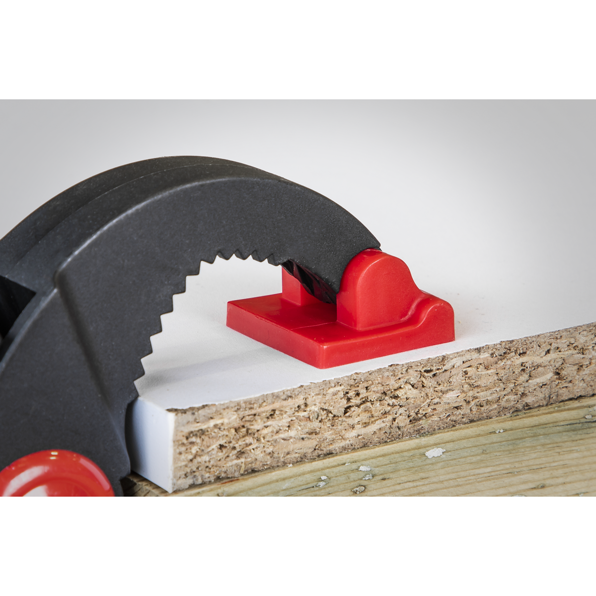 Sealey Ratchet Clamp Set 4 Pieces 45mm Easy Release Trigger Nylon Body RC504