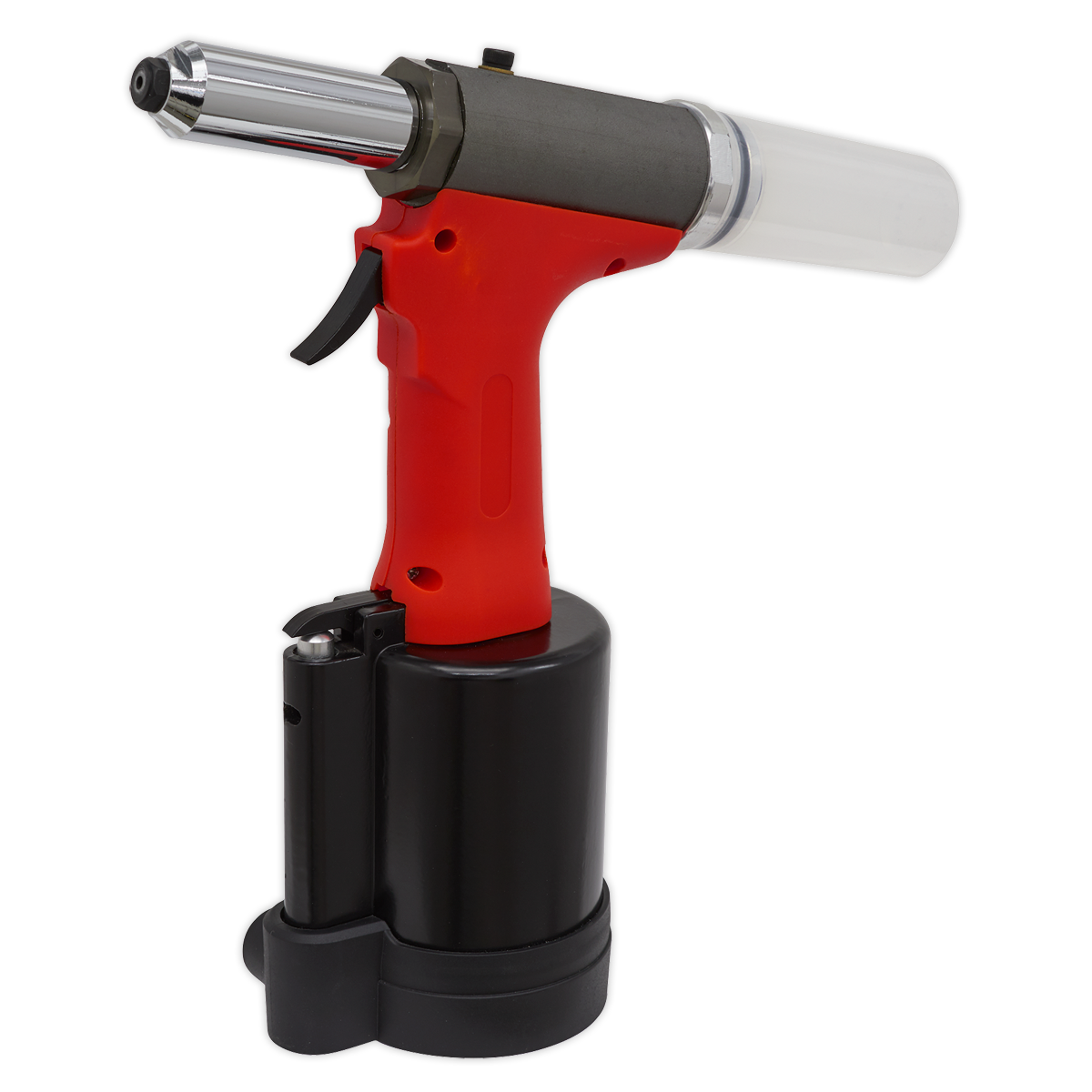 Sealey Air Hydraulic Riveter With Four Riveting Nozzles & Two Spanners GSA312