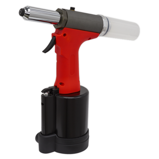 Sealey Air Hydraulic Riveter With Four Riveting Nozzles & Two Spanners GSA312