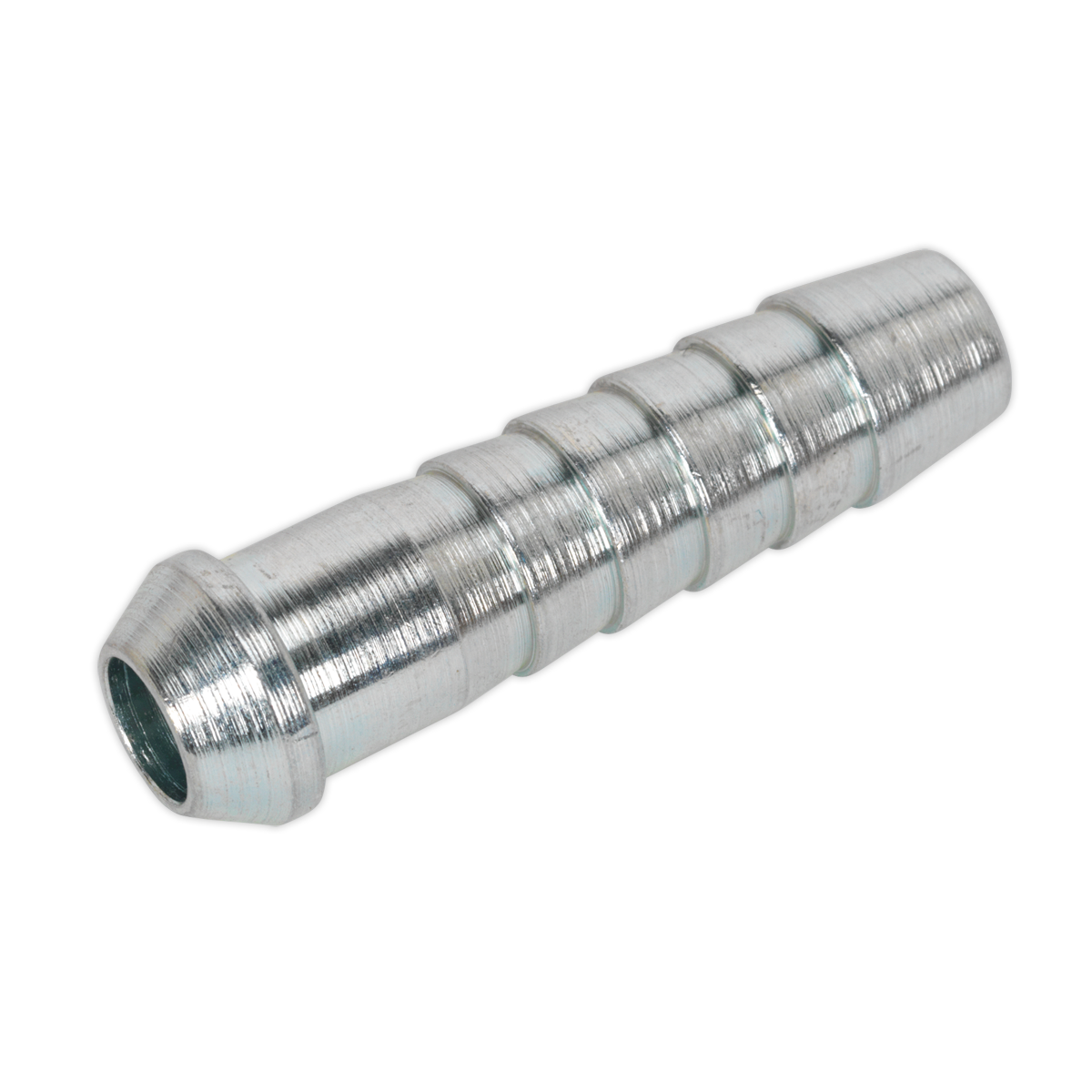 Sealey Coned Tailpiece 5/16" Hose - 1/4" BSP Union Nut Silver - Pack of 5 AC45