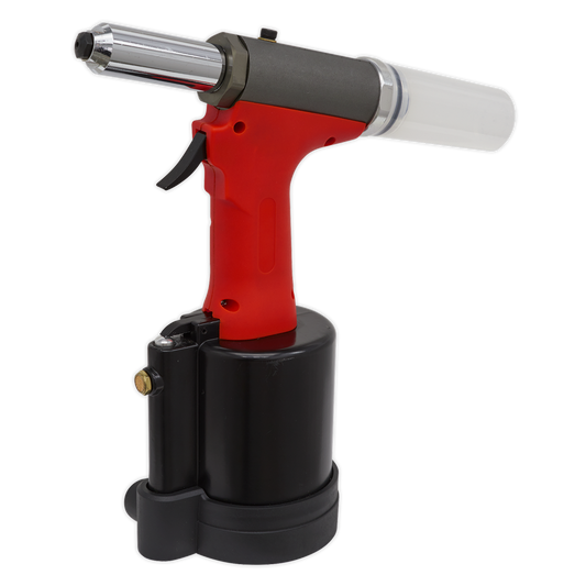 Sealey Heavy Duty Air Hydraulic Riveter With Five Riveting Nozzles GSA314