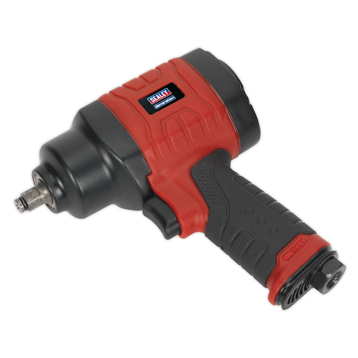 Sealey Composite Air Impact Wrench 3/8" Square Drive Twin Hammer GSA6000