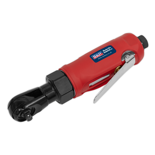 Sealey Compact Air Ratchet Wrench With Textured Grip 1/4" Square Drive GSA634