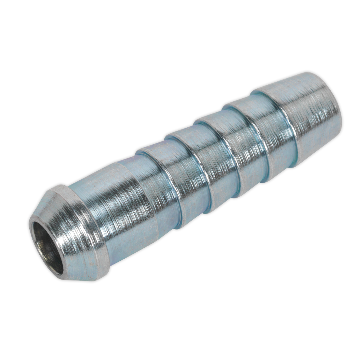 Sealey Coned Tailpiece 3/8" Hose - 1/4" BSP Union Nut Silver - Pack of 5 AC46