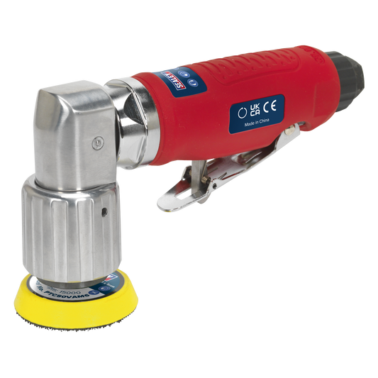 Sealey Ø50mm Air Orbital Sander With Safety Release Trigger Control GSA70