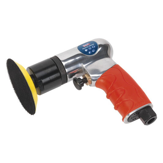 Sealey Ø75mm Mini Air Polisher With Lightweight Aluminium Alloy Housing GSA722