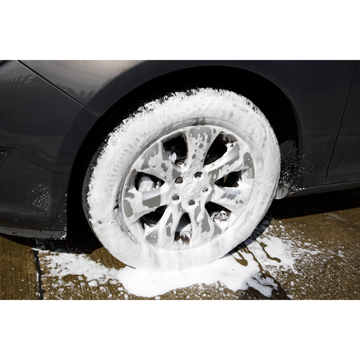 Sealey Whiteout Detailing Snow Foam Non-Wax Stripping PH Neutral 5L SCS090
