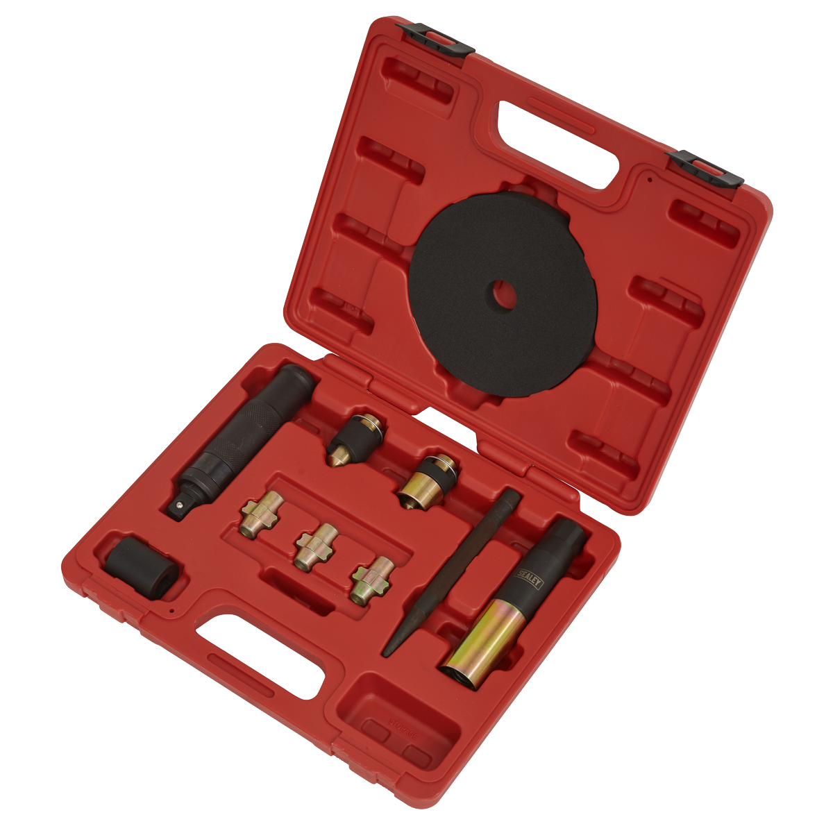 Sealey Simple-to-use Master Locking Wheel Nut Removal Set - Black SX299