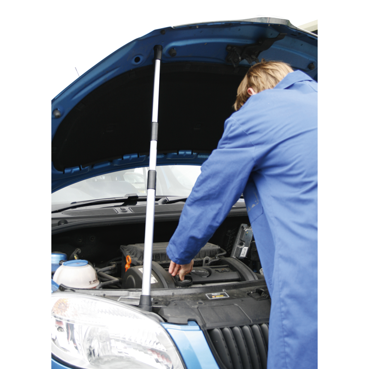 Sealey Telescopic Bonnet/Tailgate Support W/ Tough Rubber Pads 1.2 Metres VS0140