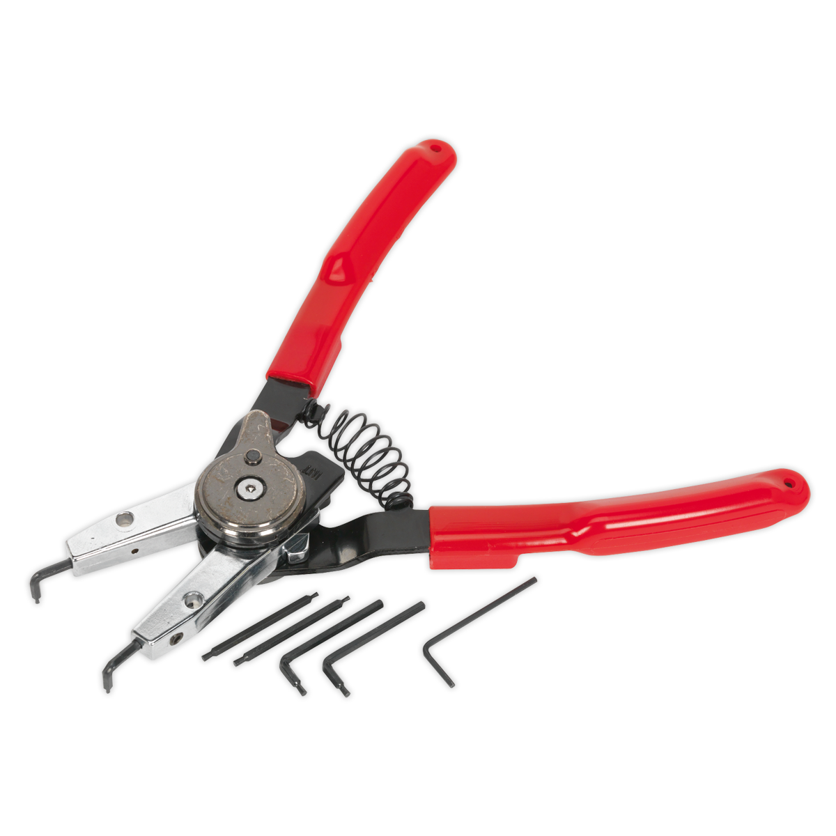 Sealey Quick Change Internal/External Circlip Pliers Set Professional AK8453