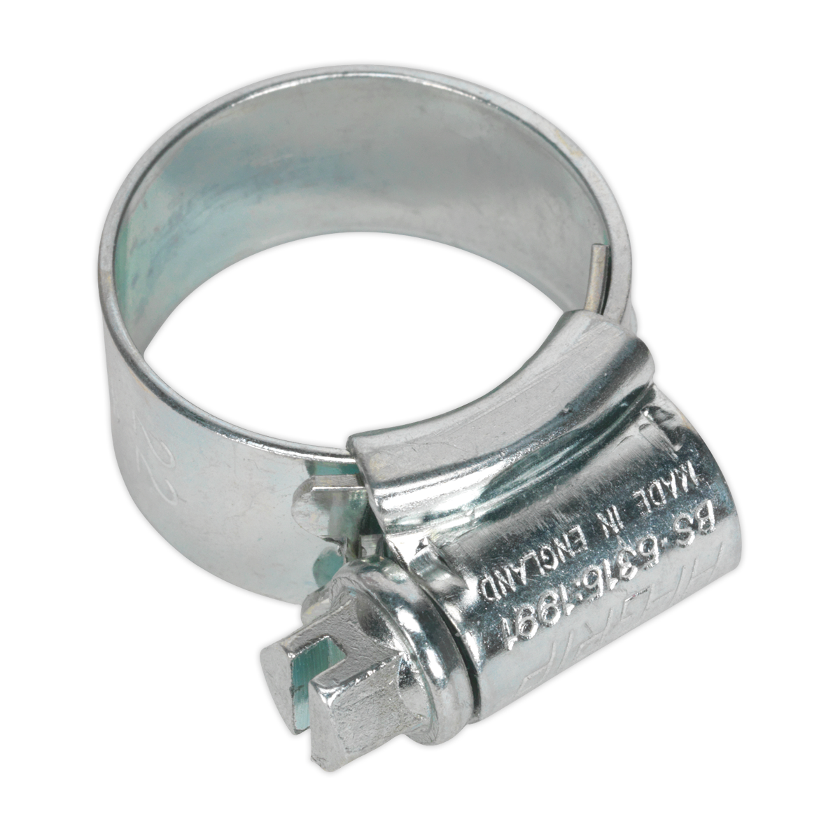 Sealey Hi Grip Hose Clips 30 Pieces Zinc Plated 14mm - 22mm 0.55" - 0.87" HCJ0