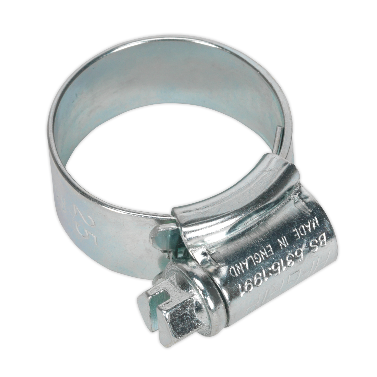 Sealey Hi Grip Hose Clips 20 Pieces Zinc Plated 17mm - 25mm 0.67" - 0.98" HCJ0X