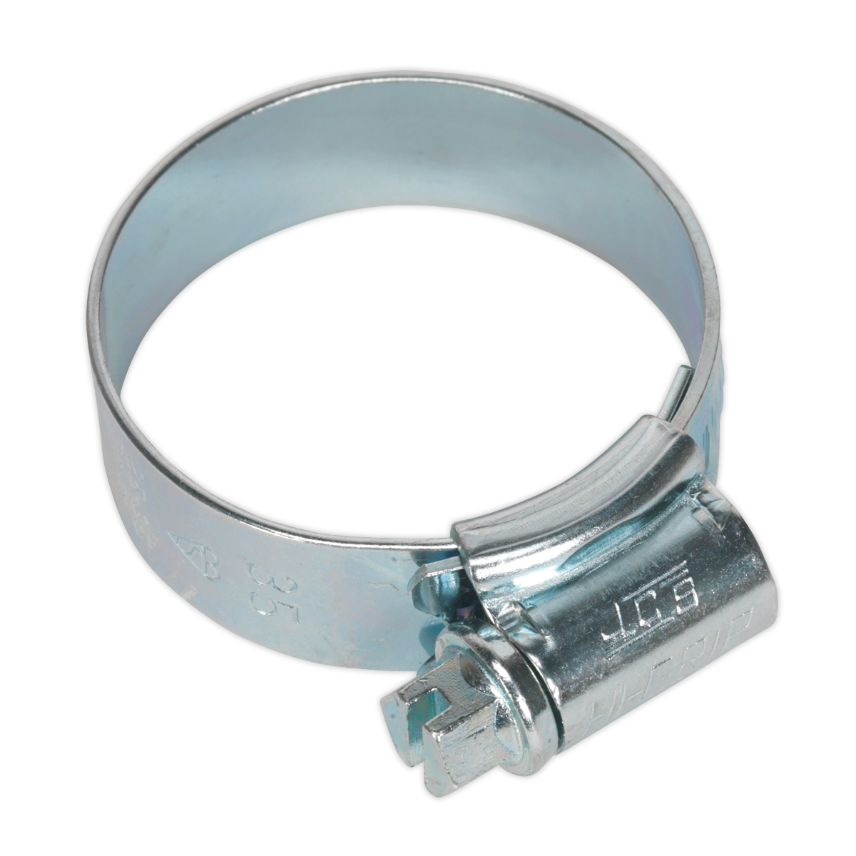 Sealey Hi Grip Hose Clips 20 Pieces Zinc Plated 25mm - 35mm 0.98" - 1.38" HCJ1