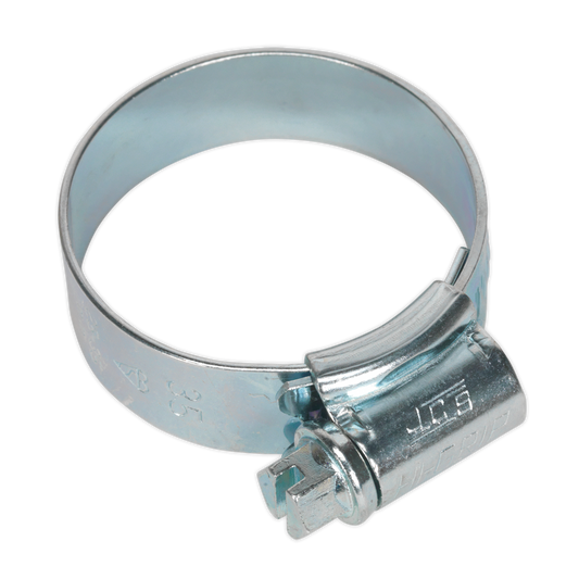 Sealey Hi Grip Hose Clips 20 Pieces Zinc Plated 25mm - 35mm 0.98" - 1.38" HCJ1