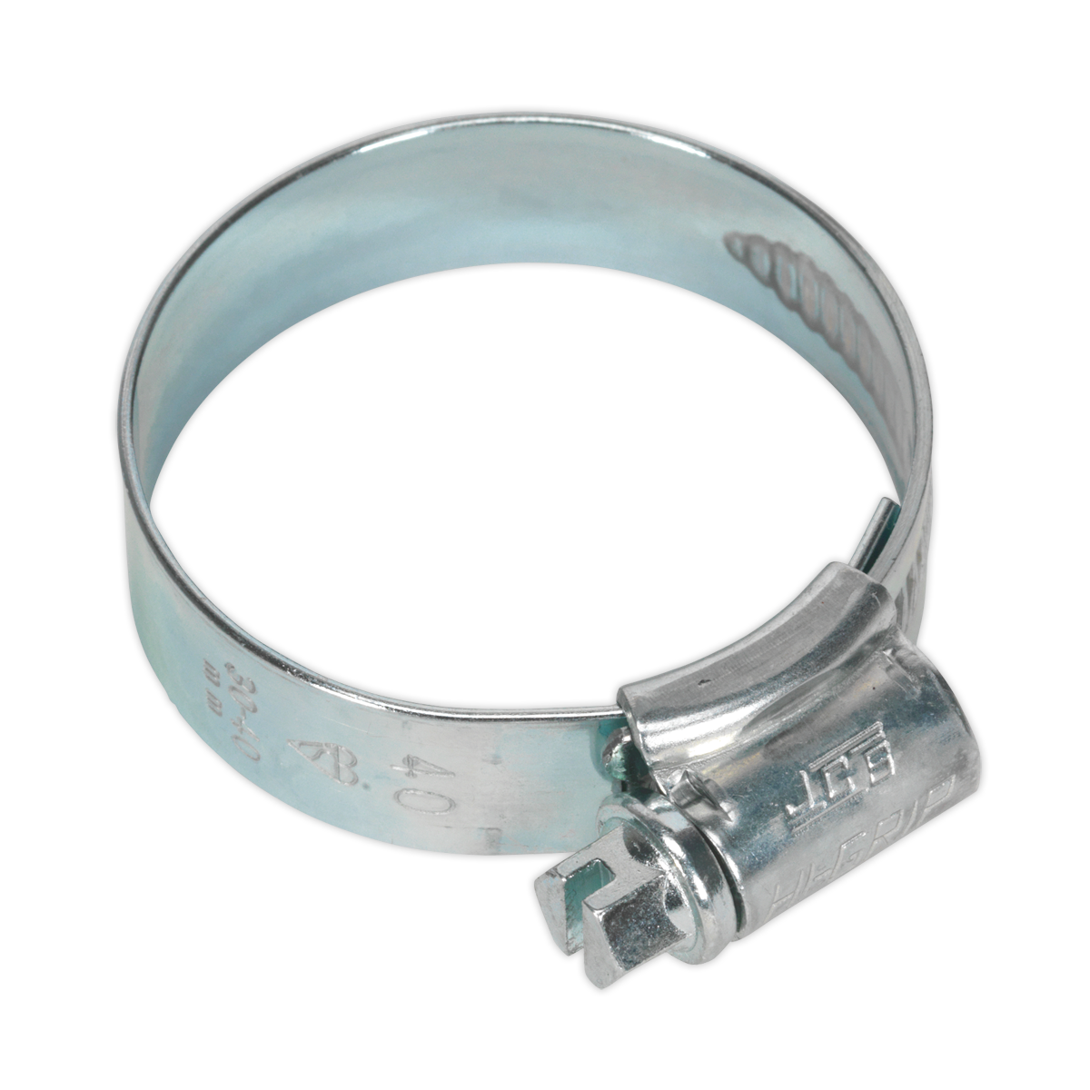 Sealey Hi Grip Hose Clips 20 Pieces Zinc Plated 30mm - 40mm 1.18" - 1.57" HCJ1X