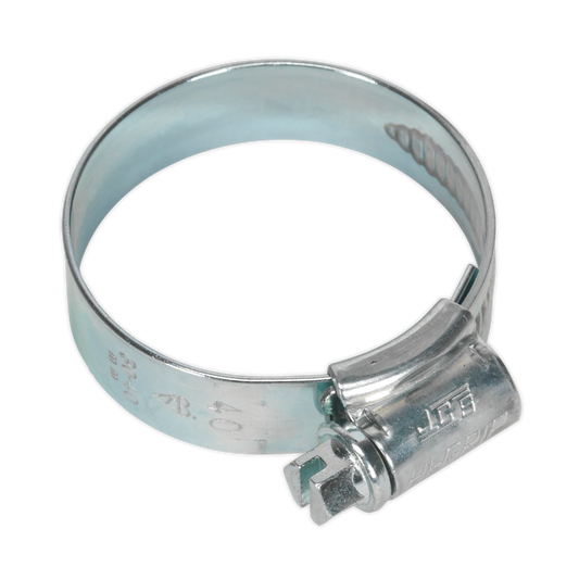 Sealey Hi Grip Hose Clips 20 Pieces Zinc Plated 30mm - 40mm 1.18" - 1.57" HCJ1X