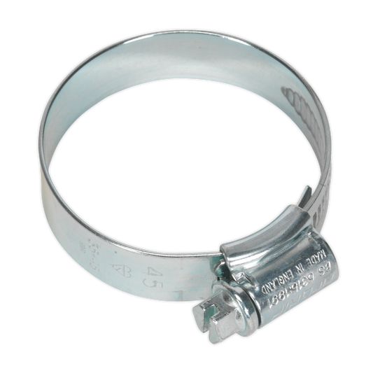 Sealey Hi Grip Hose Clips 20 Pieces Zinc Plated 35mm - 45mm 1.38" - 1.77" HCJ245