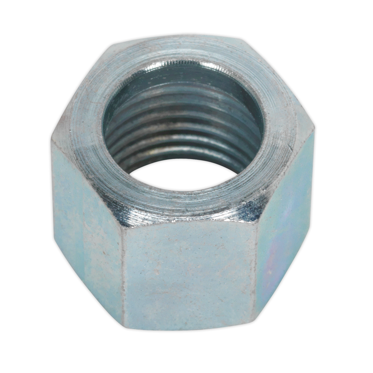 Sealey Union Nut For AC46 Coned Tailpiece 1/4" BSP Silver Pack of 3 Pieces AC52