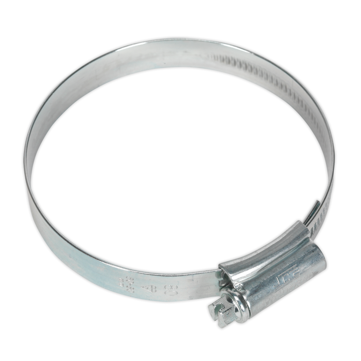 Sealey Hi Grip Hose Clips 10 Pieces Zinc Plated 60mm - 80mm 2.36" - 3.15" HCJ3X