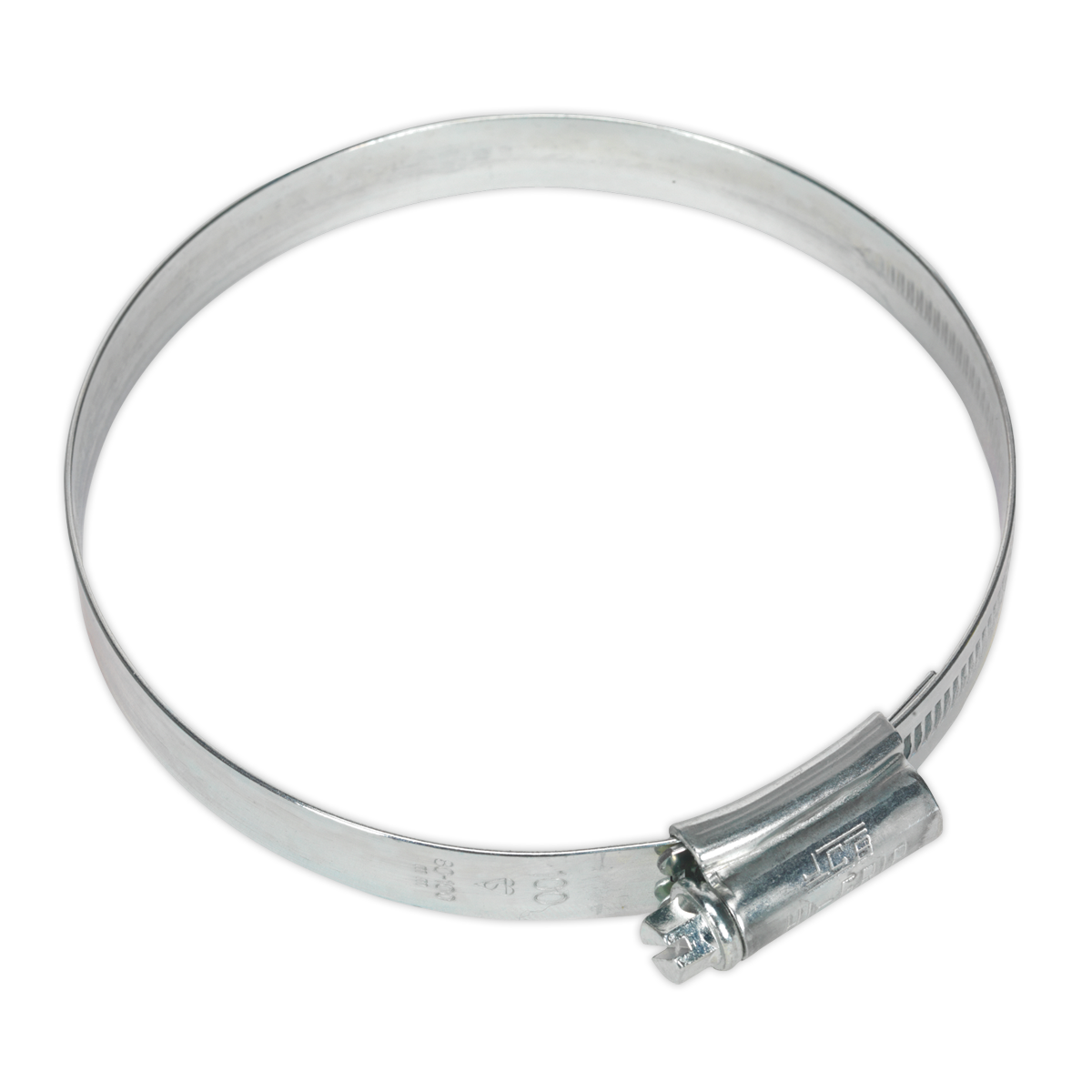 Sealey Hi Grip Hose Clips 10 Pieces Zinc Plated 80mm - 100mm 3.15" - 3.94" HCJ4X