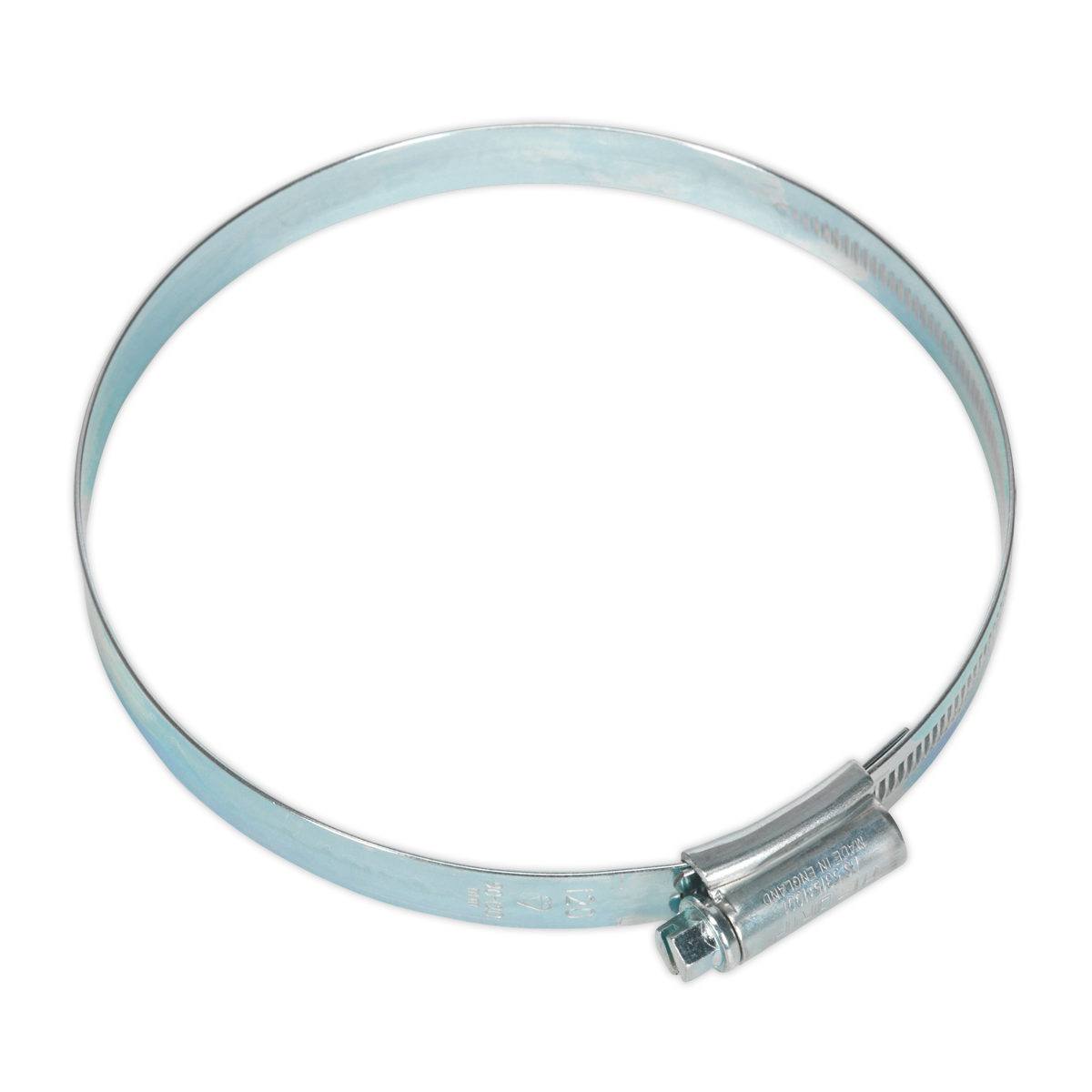 Sealey Hi Grip Hose Clips 10 Pieces Zinc Plated 90mm - 120mm 3.54" - 4.72" HCJ5