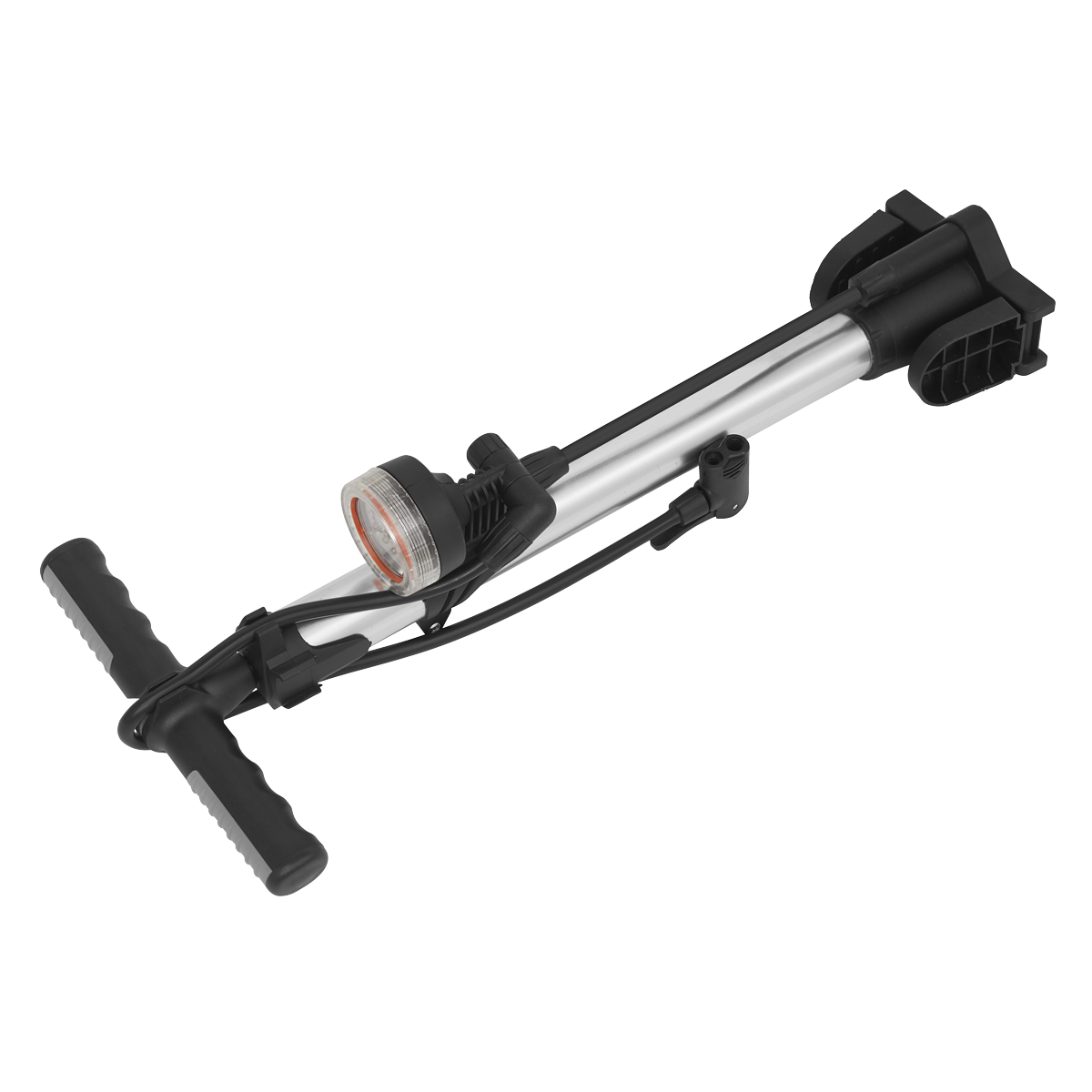 Sealey Workshop Pump With Chrome Plated Steel Upright Tube 0-160 PSI BC110
