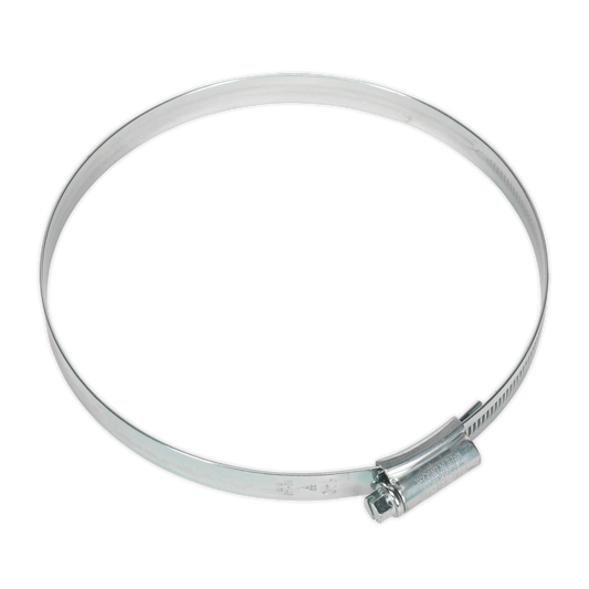 Sealey Hi Grip Hose Clips 10 Pieces Zinc Plated 110mm - 140mm 4.33" - 5.51" HCJ6