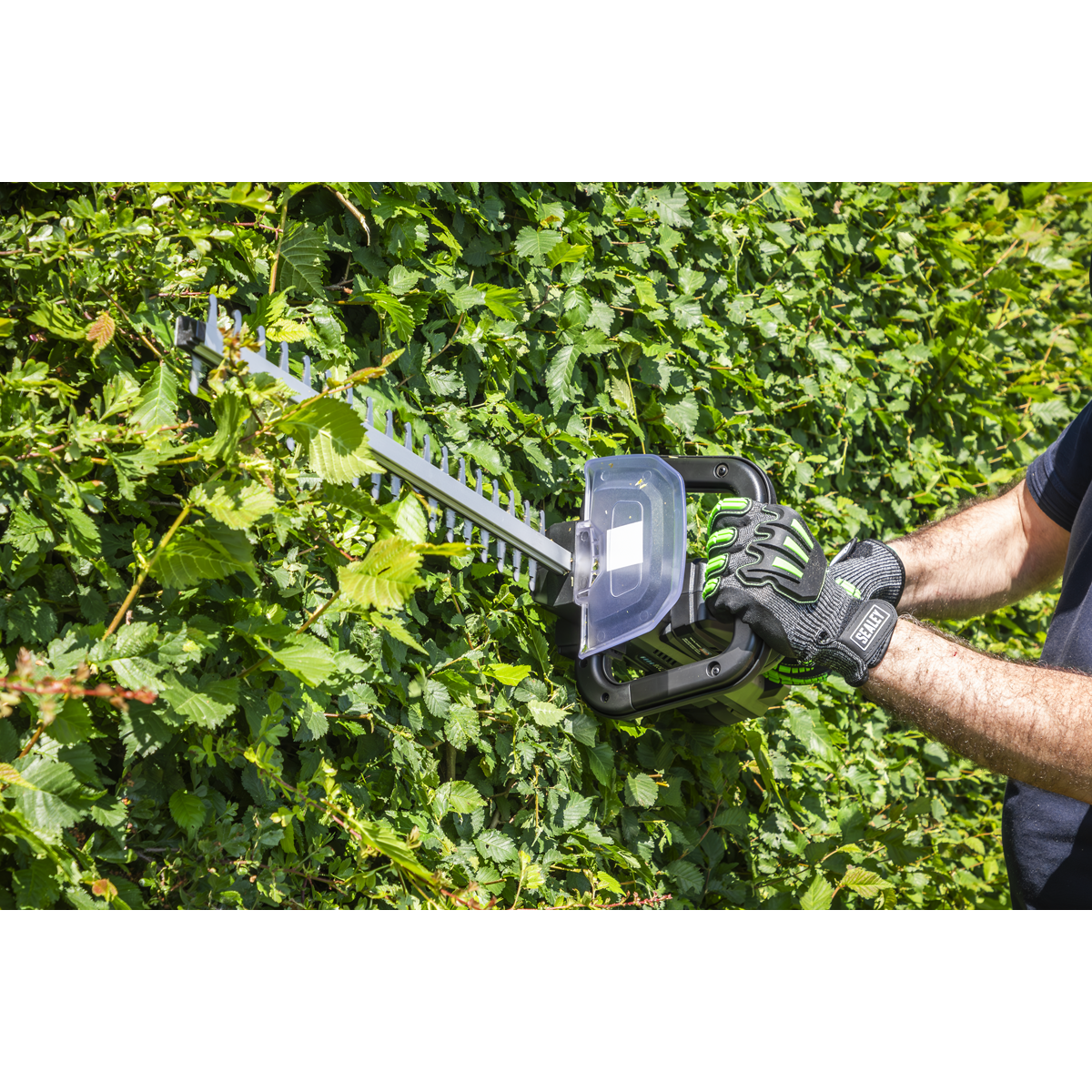 Sealey Hedge Trimmer 40V SV20 Series 52cm 90° Rotating Handle Body Only CP40VHT