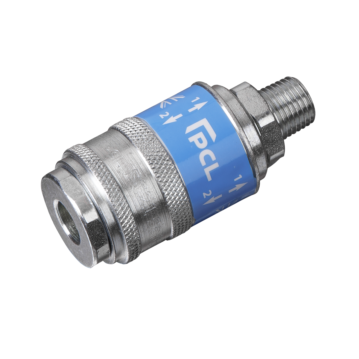 Sealey Safety Coupling Body Male 1/4" BSPT 35-43cfm 991-1218L/min Tool AC56