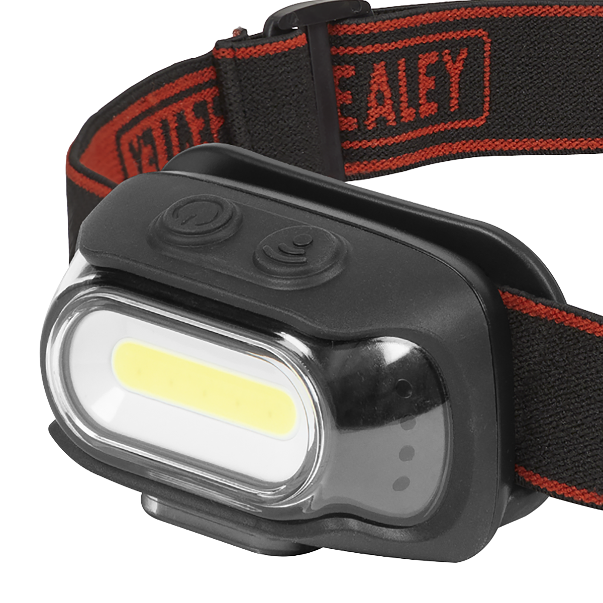 Sealey Rechargeable Head Torch With Auto-Sensor 8W COB LED Water Resistant