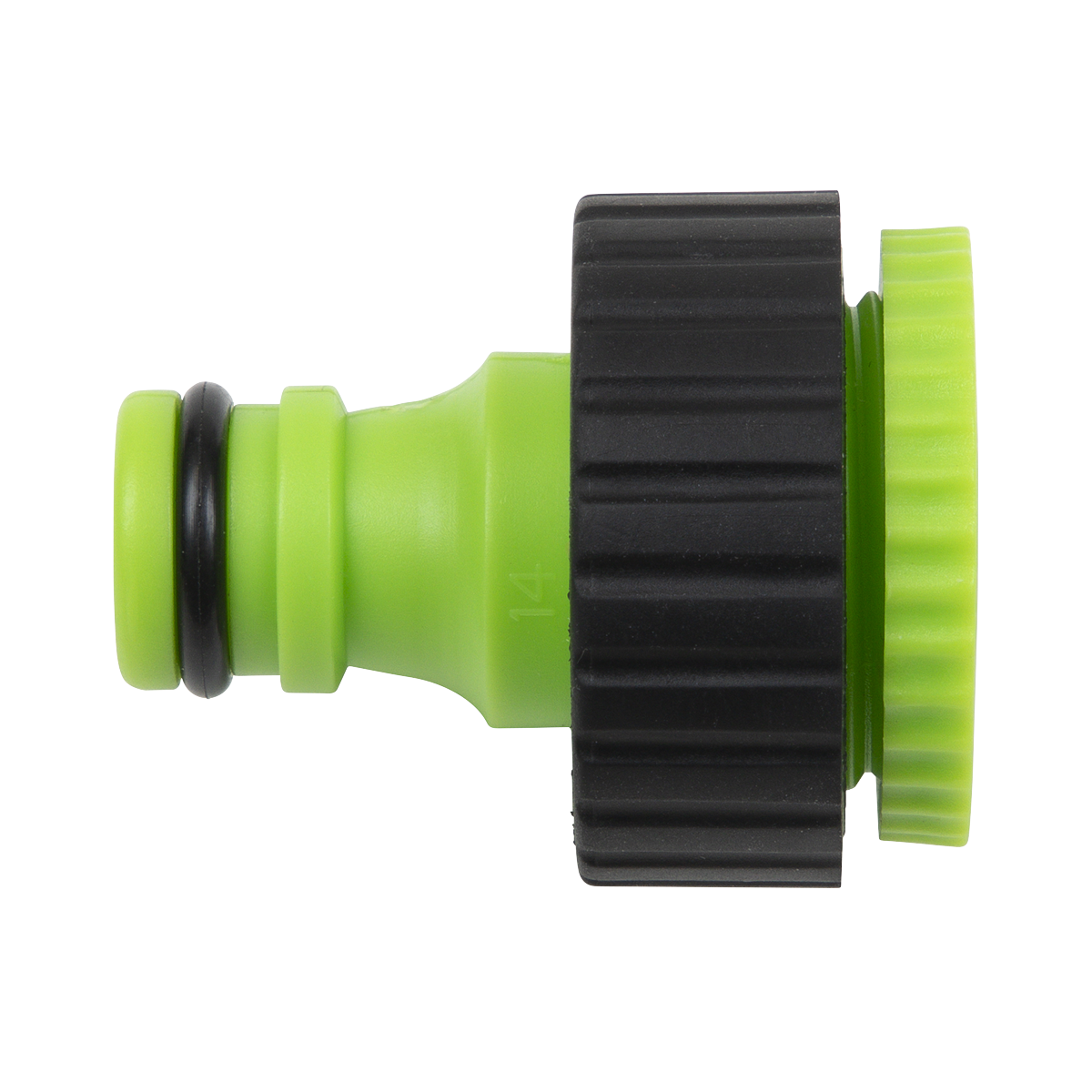 Sealey Soft-Touch Tap Adaptor 1/2"-3/4" Soft Touch Durable ABS Plastic JS3022