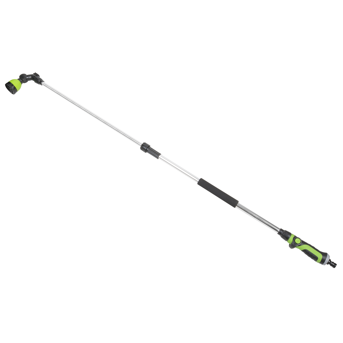 Sealey Telescopic Lance 6-Pattern Spray Head 140cm Rubber Handle Durable JS9286