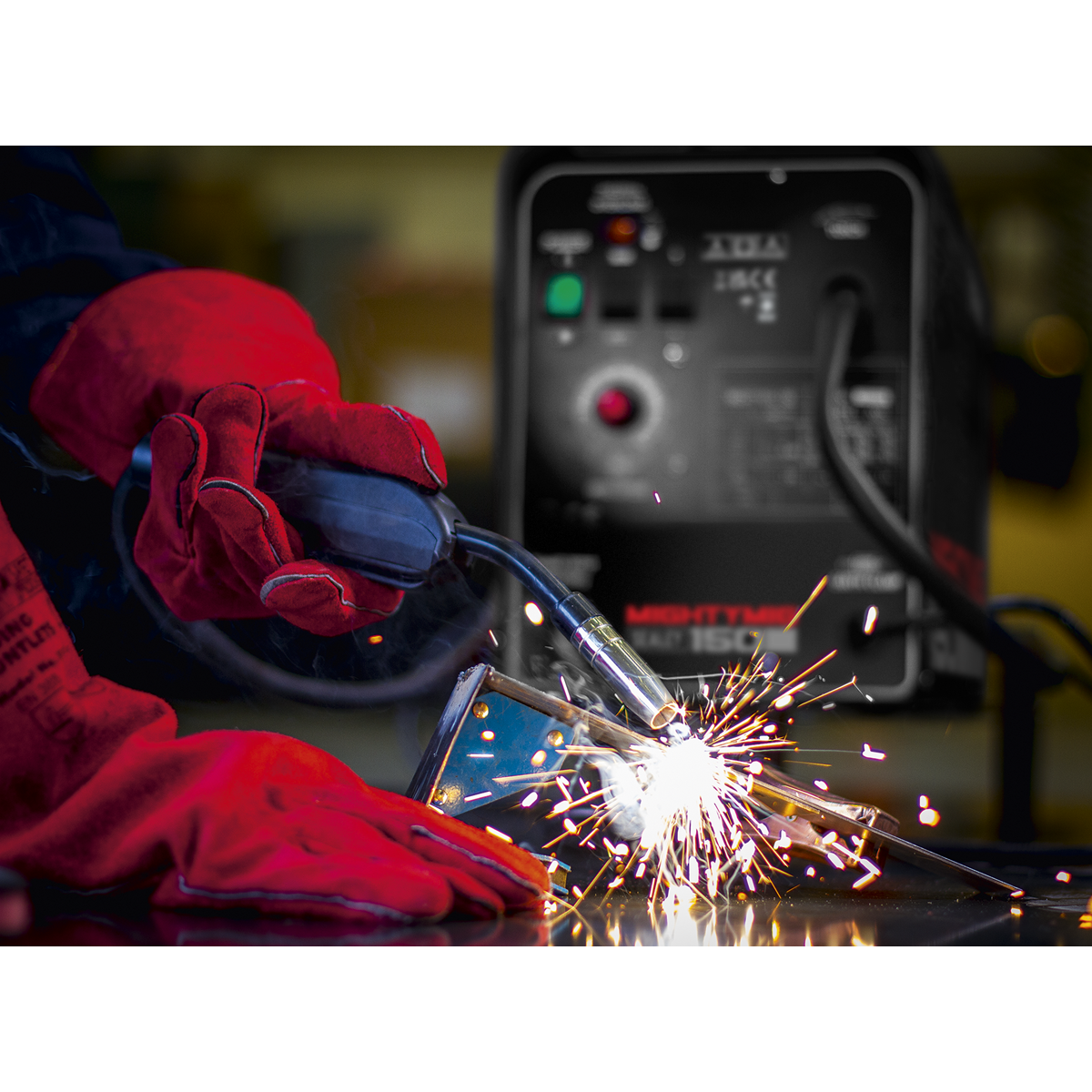 Sealey Professional Gas/No-Gas MIG Welder Ready-To-Go 150Amp 230V MIGHTYMIG150