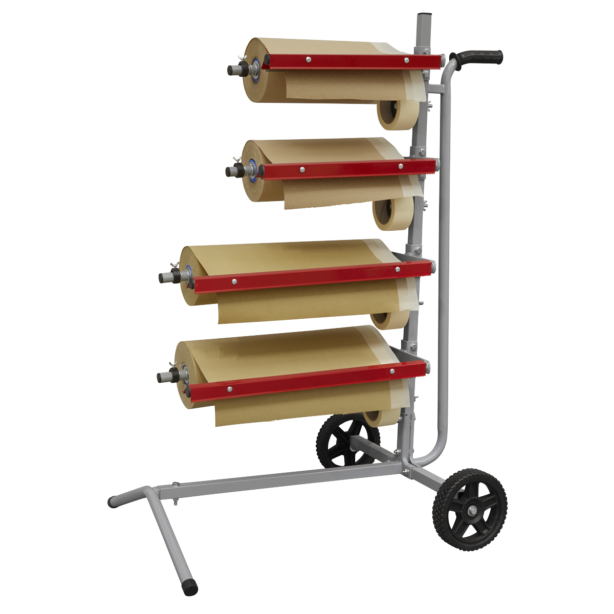 Sealey Masking Paper Dispenser 2x 300mm & 2x 450mm Tree Multiple Sizes Easy Load