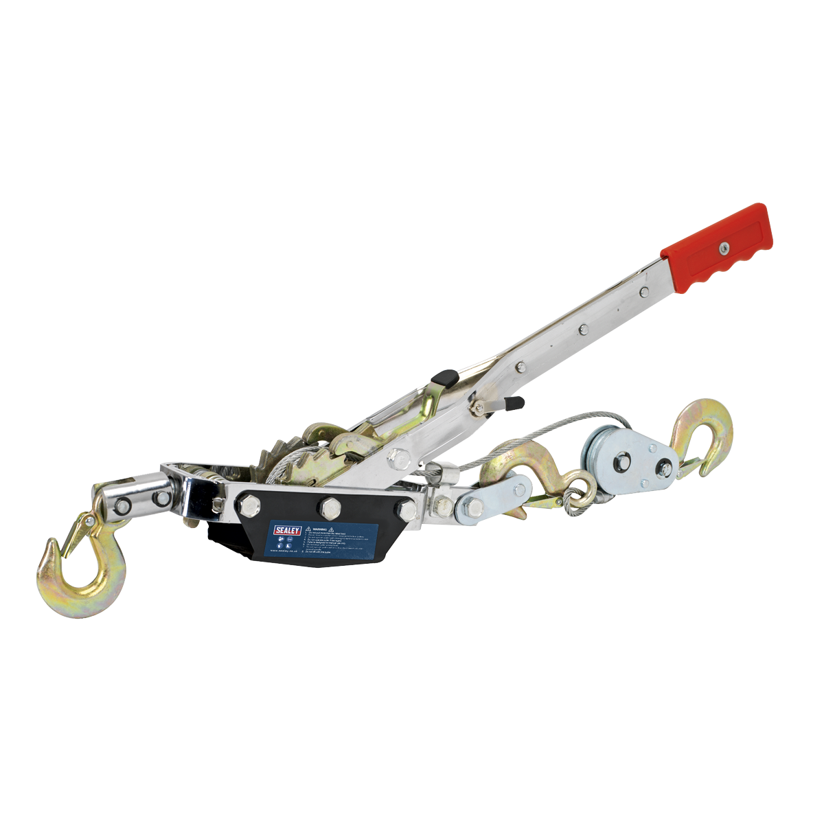 Sealey Hand Power Puller With Ratchet Safety Device 1500kg Capacity HP1500