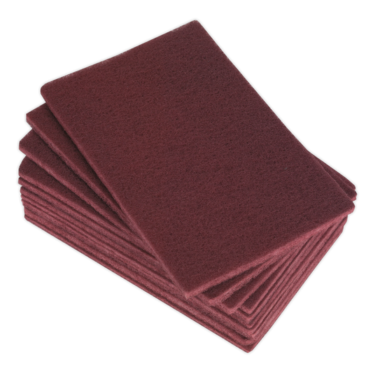 Sealey 150 x 230mm Abrasive Finishing Pad Medium Waterproof - Pack of 10 HP1523M