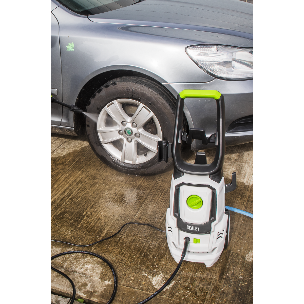 Sealey Pressure Washer 130bar 420L/hr With TSS & Rotablast Nozzle PW1860