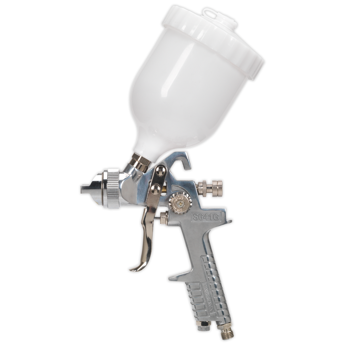 Sealey Spray Gun Gravity Feed 1.4mm Set-Up With Steel Needle & Nozzle S641G
